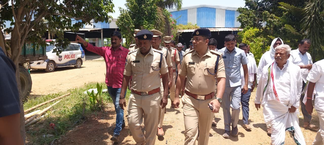 జిల్లాలో ఉపముఖ్యమంత్రి,మంత్రుల పర్యటన సందర్భంగా పటిష్ట భద్రత ఏర్పాట్లు
